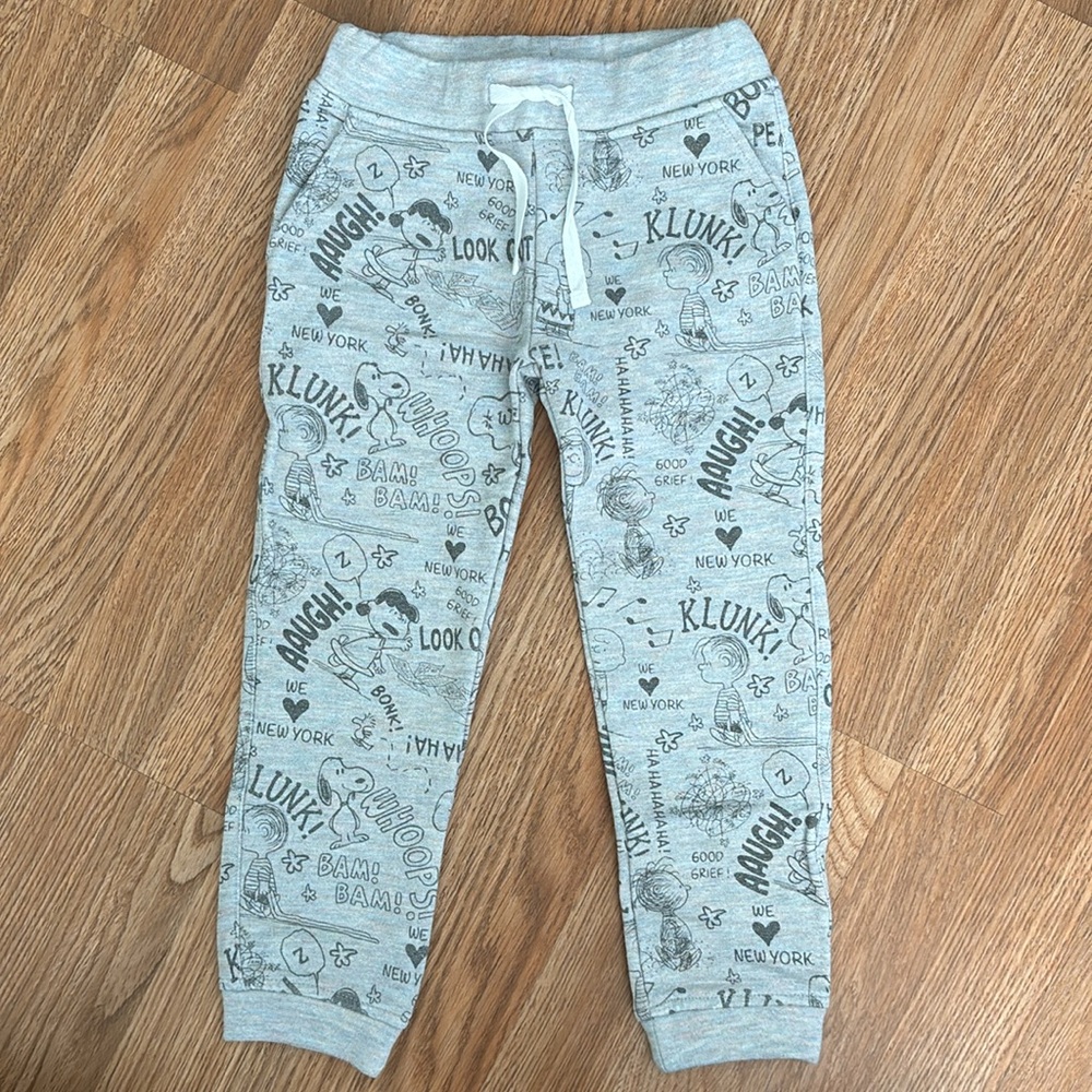 Appaman x Peanuts Sparkle Cloud Jogger 4T NWT